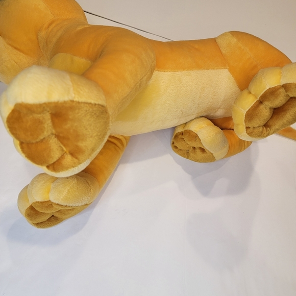 Vintage Lion King Disney Lion King Simba Vintage 2002 Two Foot Plush Hasbro - Picture 9 of 14